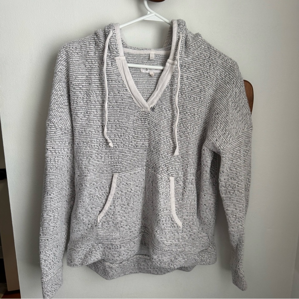 LOFT Lou & Grey Tweed Hoodie with Pocket